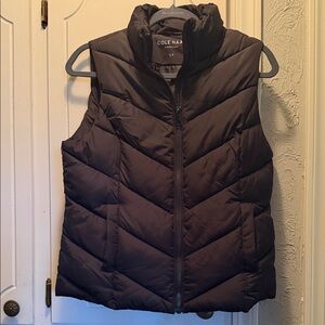 Cole Haan Women's Black Puffer Vest